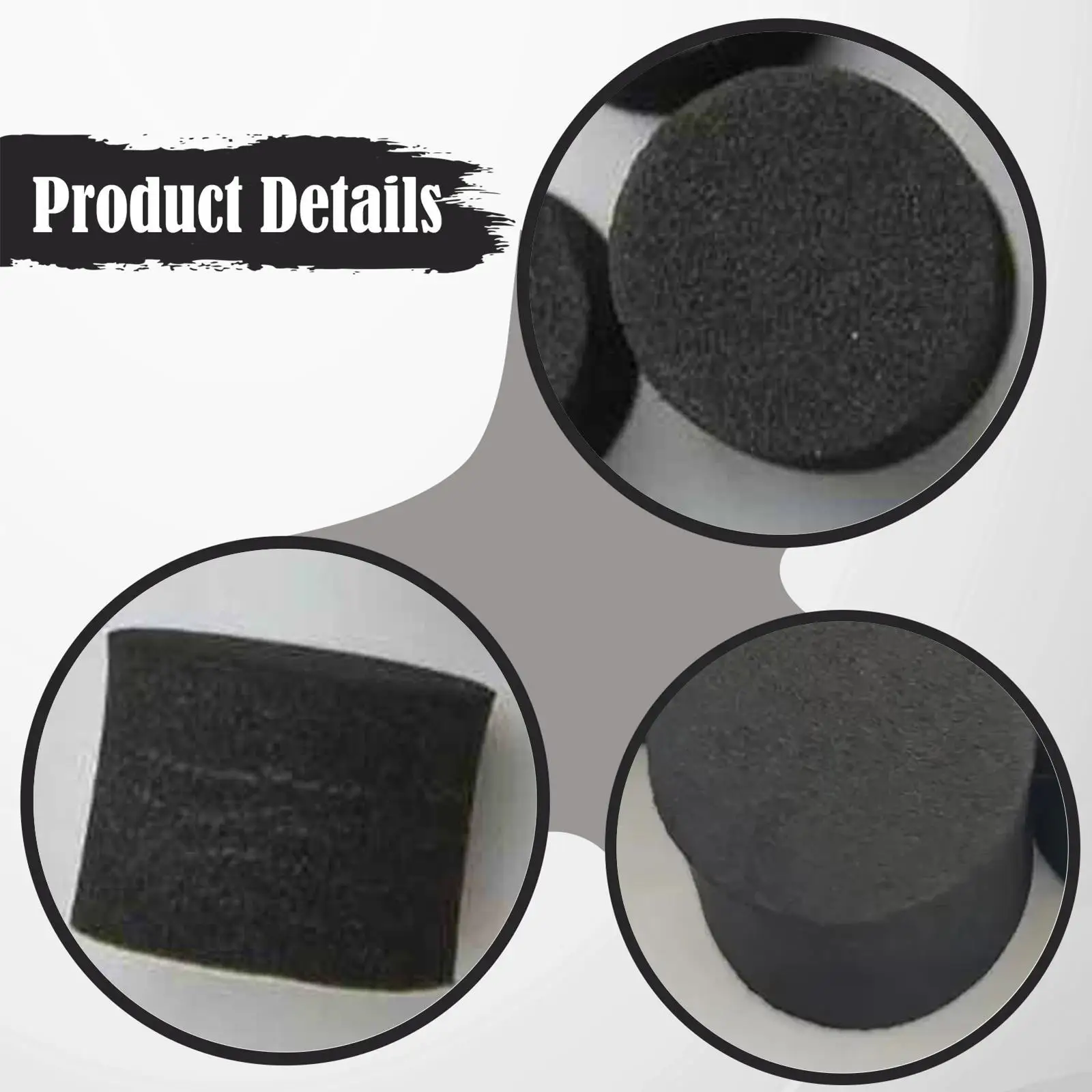 

High Response Sponge Foam for Electric Drum Pad Trigger Replacement Percussion Instrument for Drum Practice