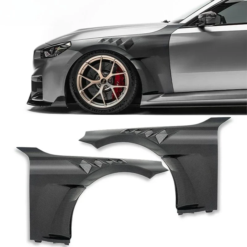 Suitable For The New BMW G87/M2 Carbon Fiber Fender Front Side Surrounding Appearance Modification Accessories Fender
