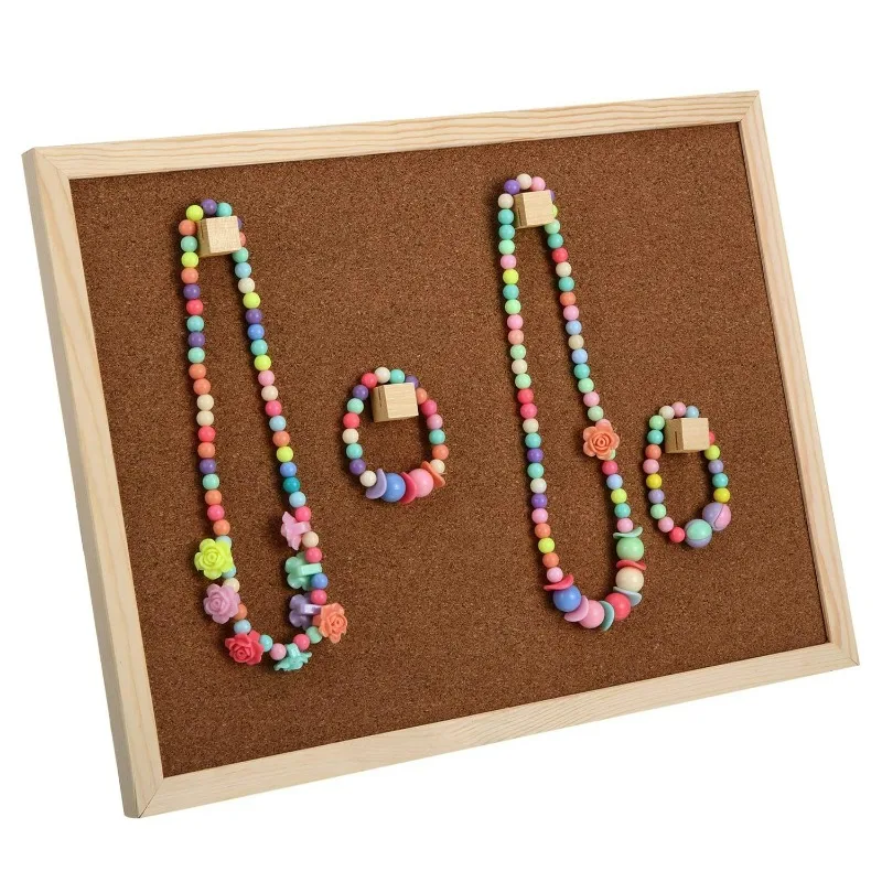 10-50pcs Wooden Square Thumbtacks Pushpins Wood Card Slot Push Pin Thumb Tacks DIY Decorative Board Photo Craft Display