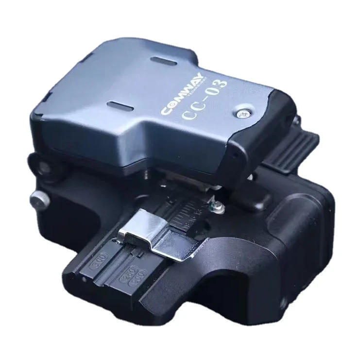 CC-03 Original One-Step Fiber Optic Cleaver Automatic High Precision Fiber Cutter & Splicer Tools