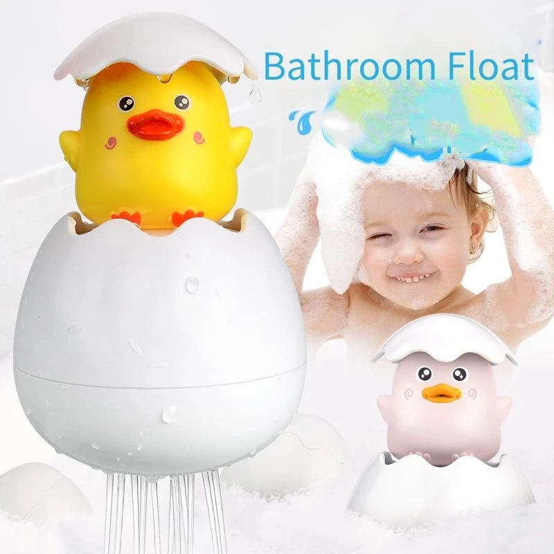 물놀이 오리 아기 목욕 장난감, 물에 뜨고 놀 수 있는 오리 샤워기