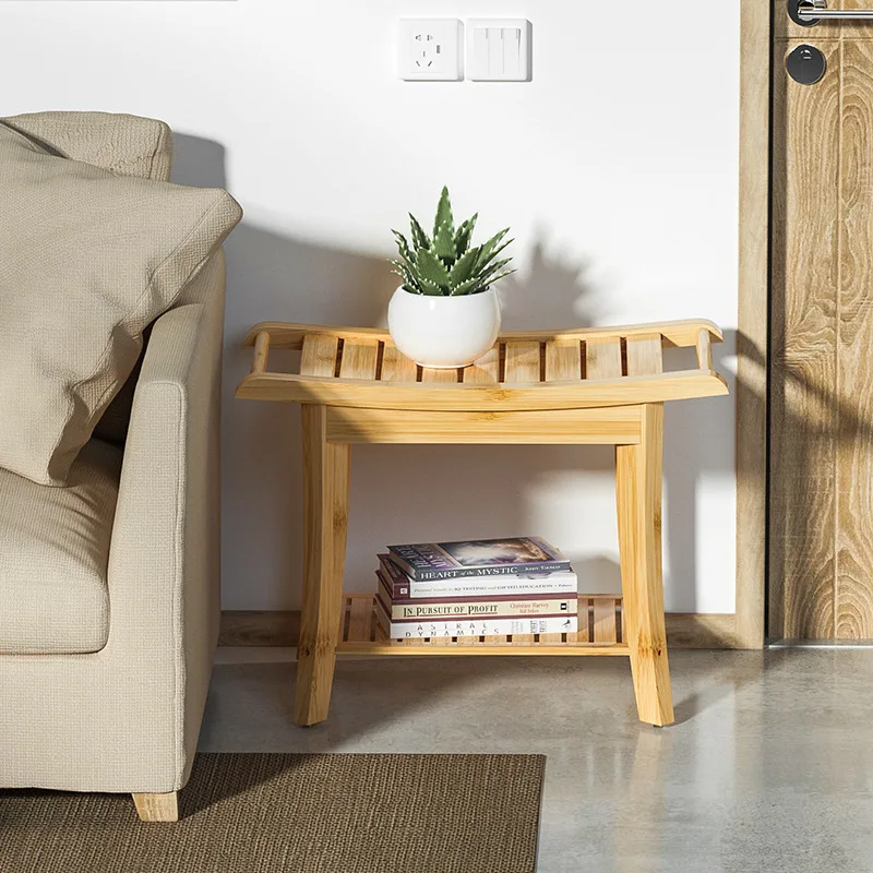 Toilet Double-layer simple bathroom stool Household pregnant woman bath Shower room Non-slip stool Elderly disabled bath stool