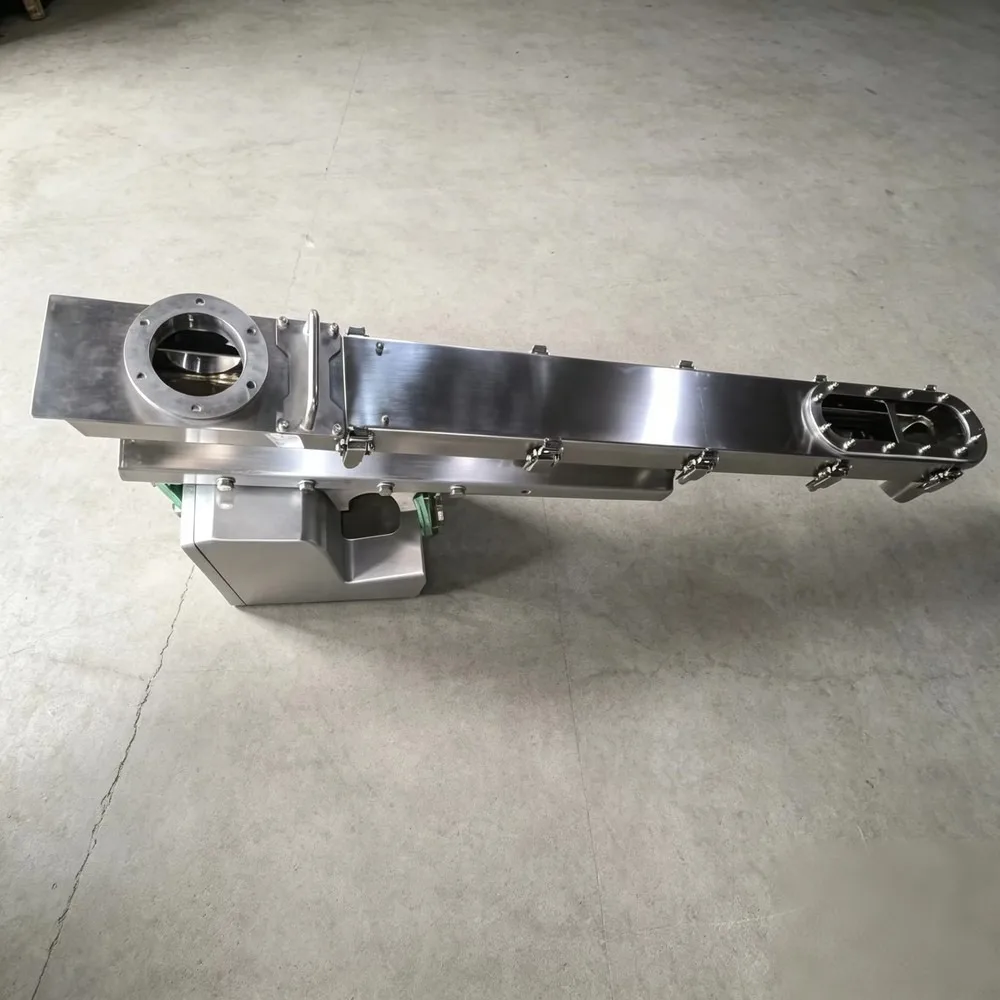 DSW Engine Powered Tubular Electromagnetic Vibrating Feeder Snap Fast Opening Hermetic Structure Fully Enclosed 1 Year