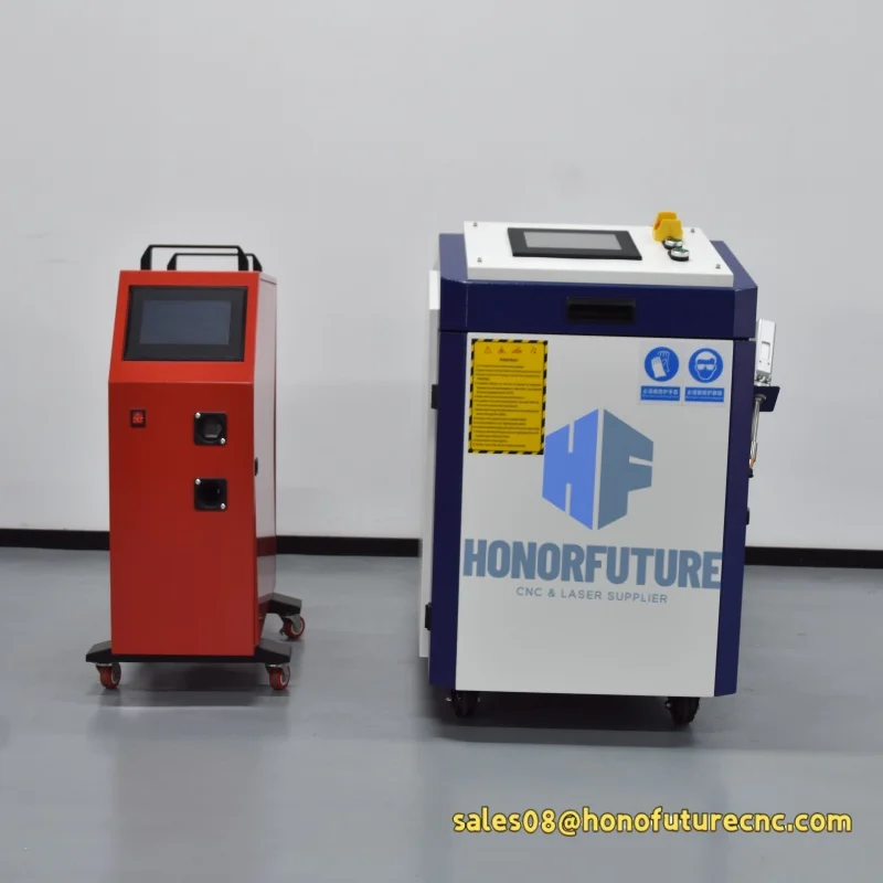 

Лазерный сварочный аппарат для металла 4-в-1: точечная сварка, прецизионная очистка, резка с двойной системой подачи проволоки