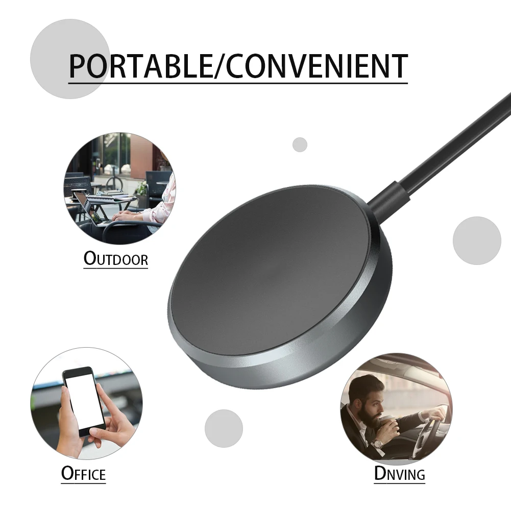 

Type-C Charging Cable Aluminium Alloy Charging Cable Stand Replacement Smart Watch Accessories for Samsung Galaxy Watch5/5 Pro/4