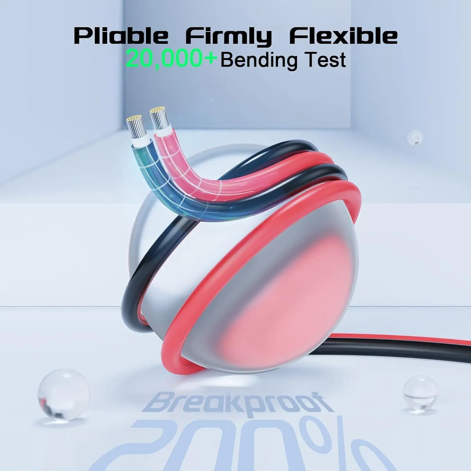 PowMr 4mm2 25m 100m zonne-PV-kabel zwart en rood 11AWG TUV zonne-PV-draad IP68 zonnepaneelsysteemverlenging fotovoltaïsch systeem