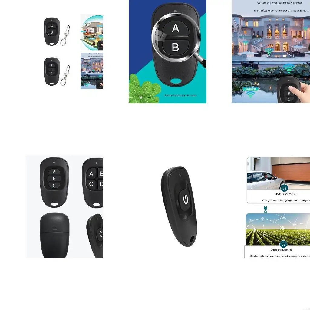 

Интеллектуальное обучение, дистанционный брелок с 1-4 кнопками, устройство открывания гаражных ворот