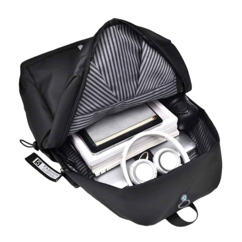 미니멀리스트 남성 캐주얼 백팩 대용량 여성 통근 백팩 경량 비즈니스 남성 백팩 편리한 USB