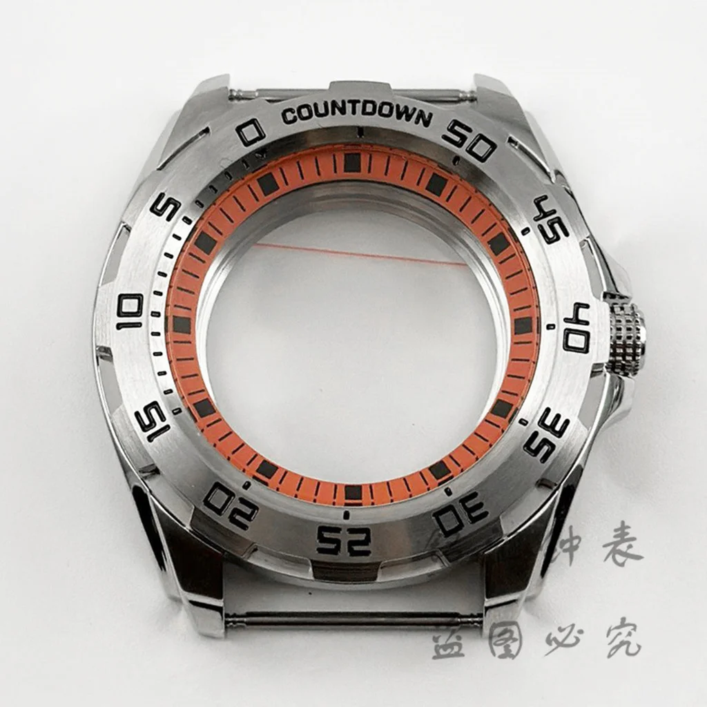 

Оранжевое кольцо для часов, 44 мм