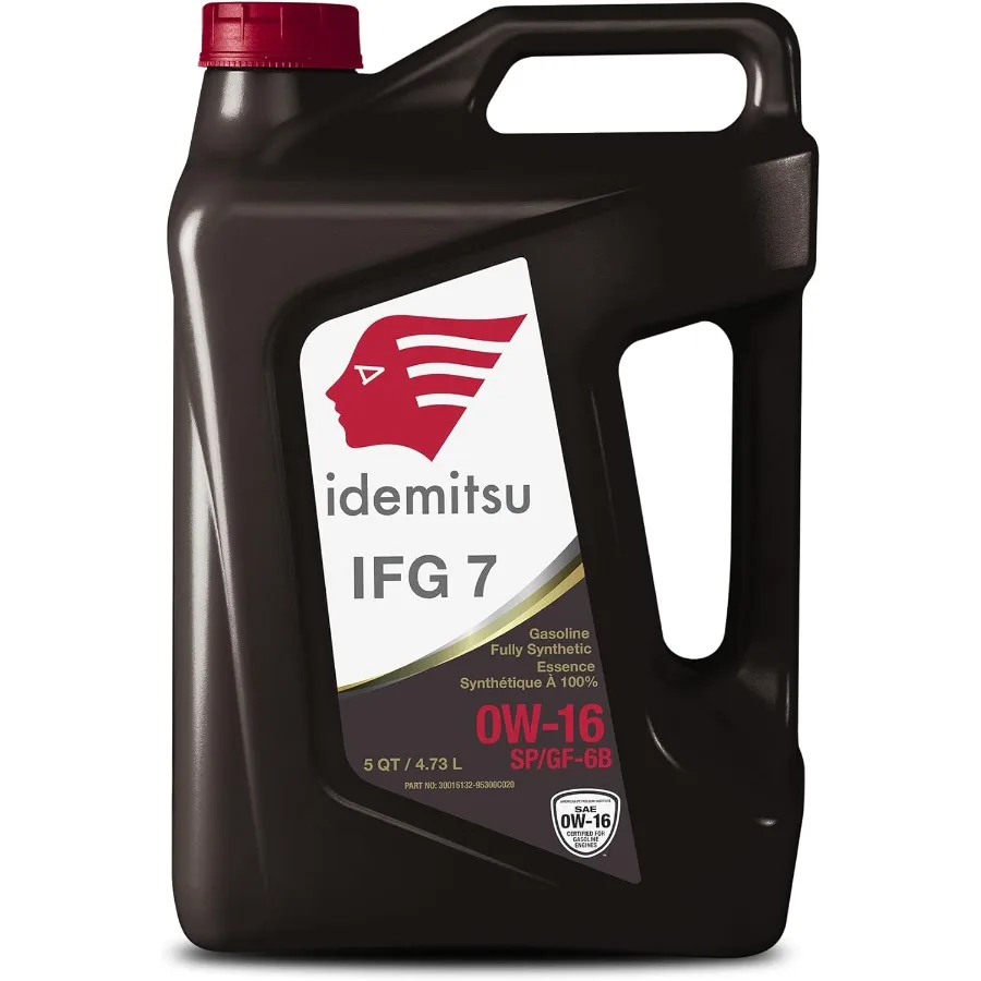 

IFG 7 0W16 SP GF6B Motor Oil 5 Quart Precision Engineered for Maximum Efficiency and Protection