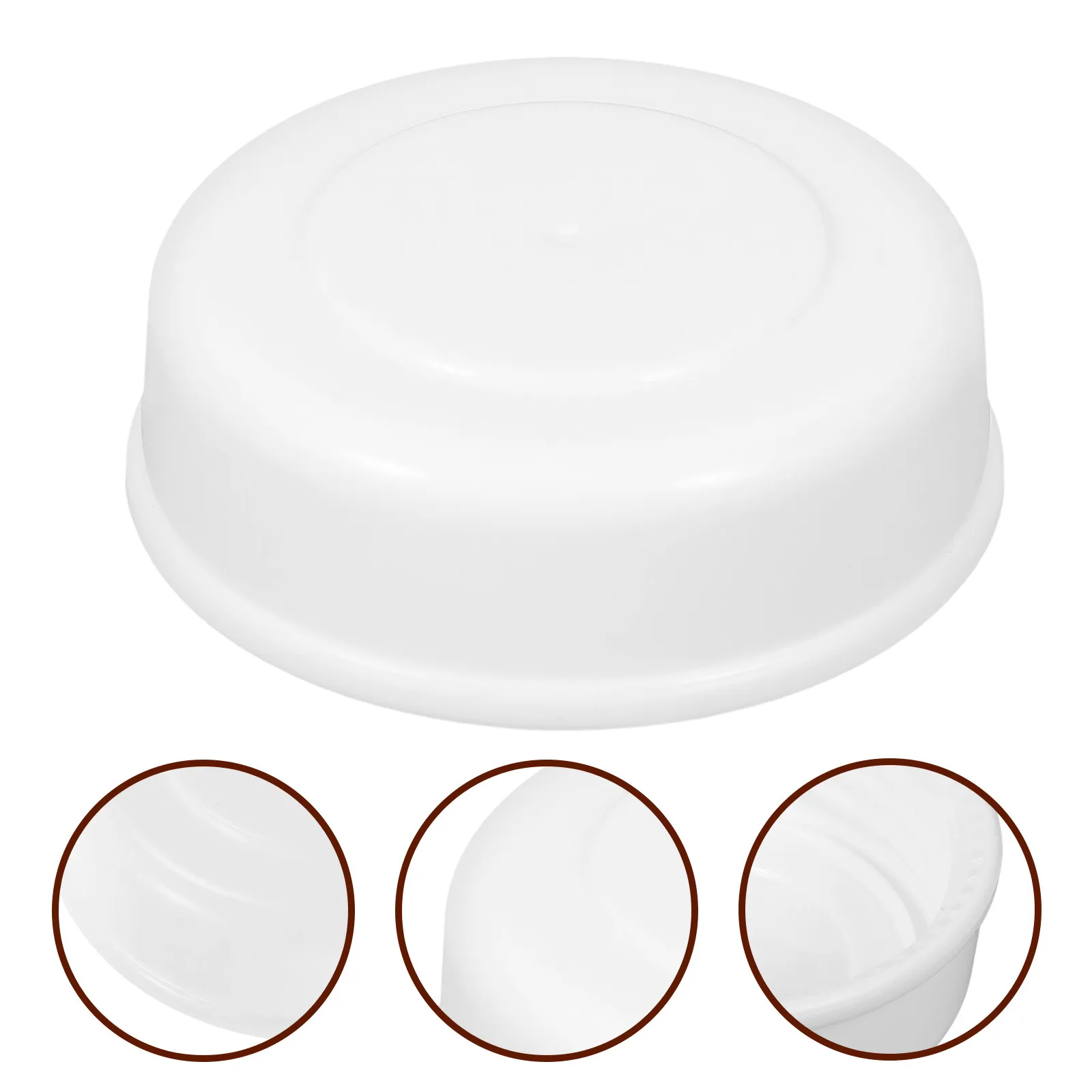 

Clear Milk Bottle Lids Leak-Proof Baby Bottle Sealing Caps Universal Fit for Travel Feeding Bottles Reusable Storage Covers