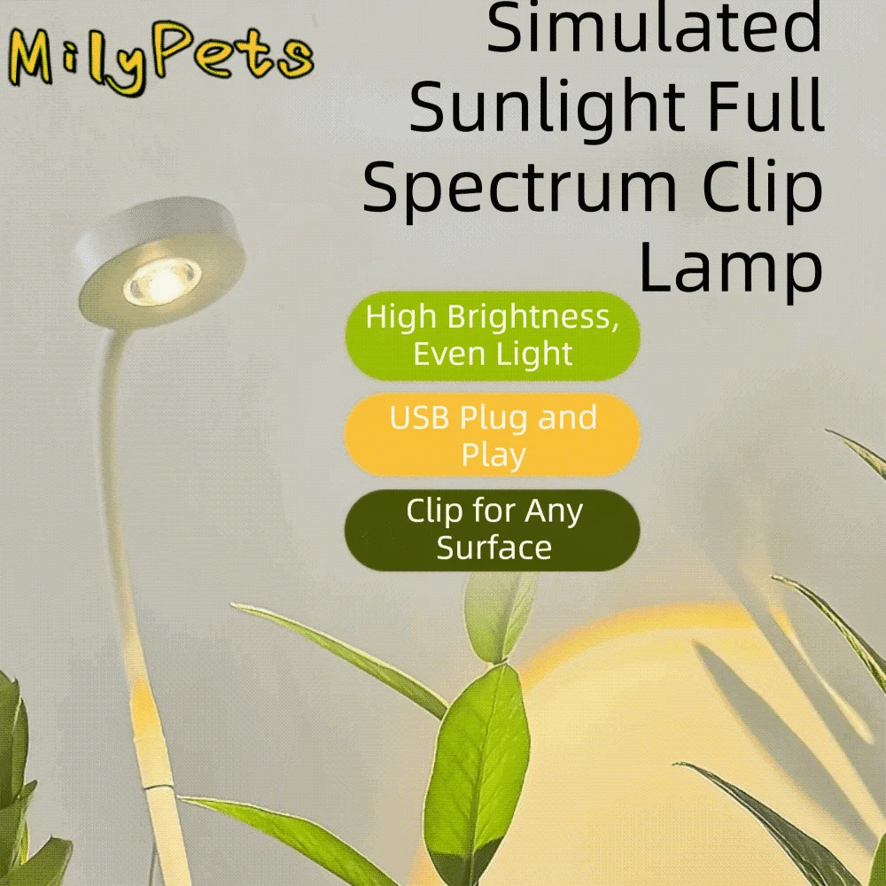 

Height Adjustable LED Plant Growth Light 45/65/80cm 3 Lighting Mode Full Spectrum Light Creative USB Plant Growth Lamp