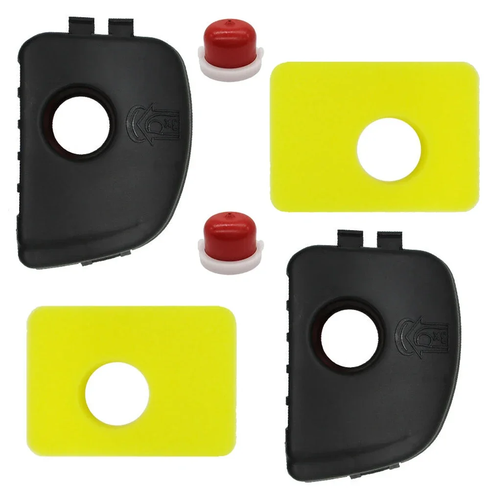 Imagem -04 - Tampa do Filtro de ar 799579 Filtro de Espuma 594281 Primer se Encaixa 08p500 09p600 para Peças de Cortador de Grama 125cc140cc 595660 590581