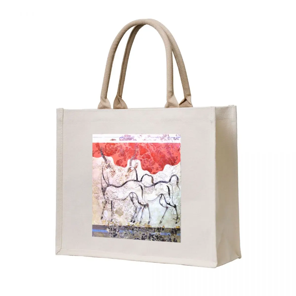 

Minoan Antelope Fresco Tote Bag ecological bags university shopper bag Cloth bag