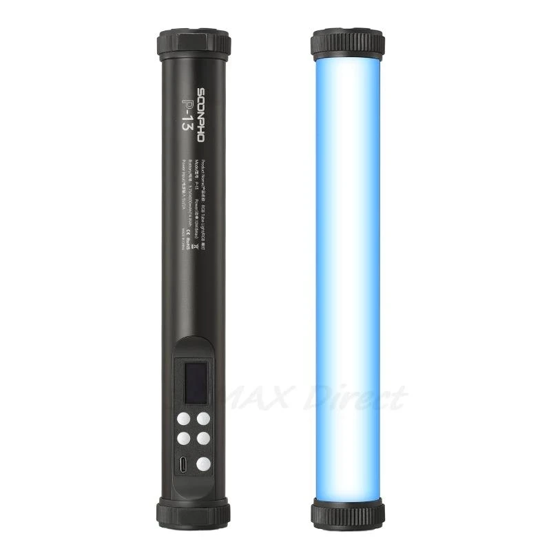 Soonpho P13 Led RGB Video Light Stick 2500K-8500K CRI 95+ Photography Studio Handheld Tube Light For Photo Studio With Tripod