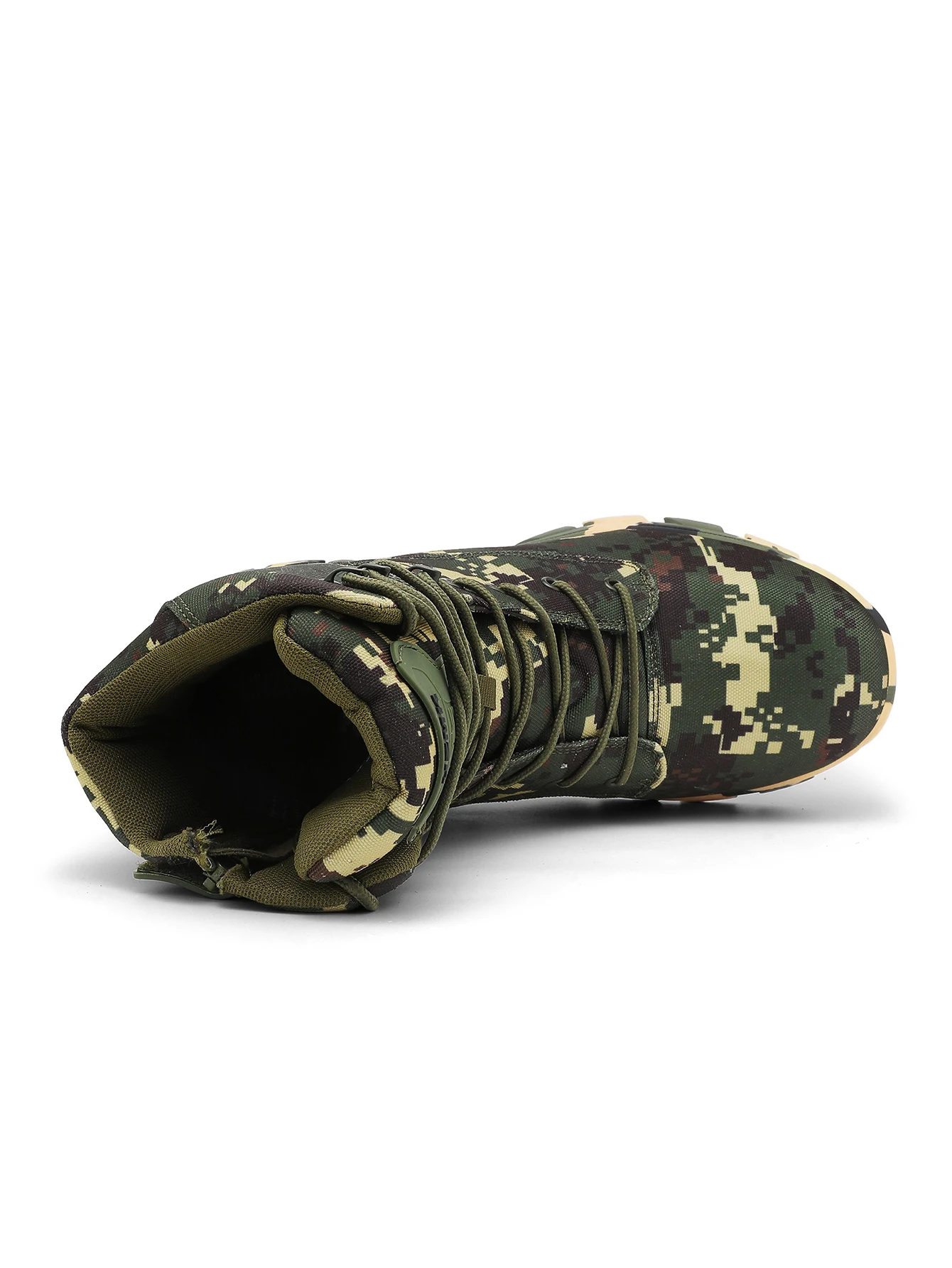 Herren-Tarnstiefel für das Training, Ganzjahres-Antirutsch-Atmungsaktive Outdoor-Feld-Wanderstiefel, Professionelle Taktische Kampfstiefel – Detail 6