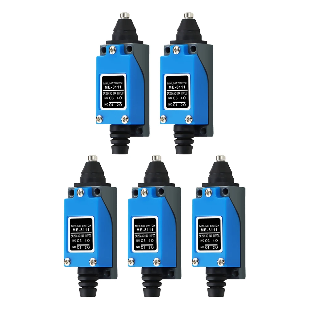 Set of Five Efficient For ME8111 Plunger Style Limits Suitable for Diverse Applications in Machine Tools Industry