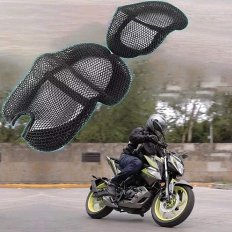 Sarung jok sepeda motor Mesh, sarung bantalan kursi untuk suku cadang pengganti sepeda motor Italika 250Z