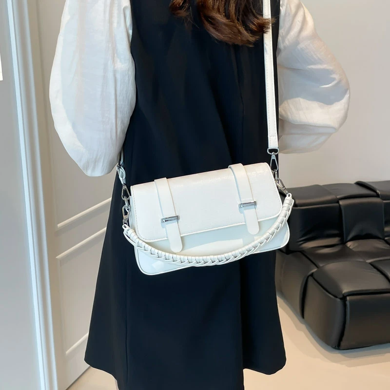 حقيبة يد كلاسيكية فاخرة للسيدات من الجلد الطبيعي للنساء أساسيات السفر والعمل الواسعة