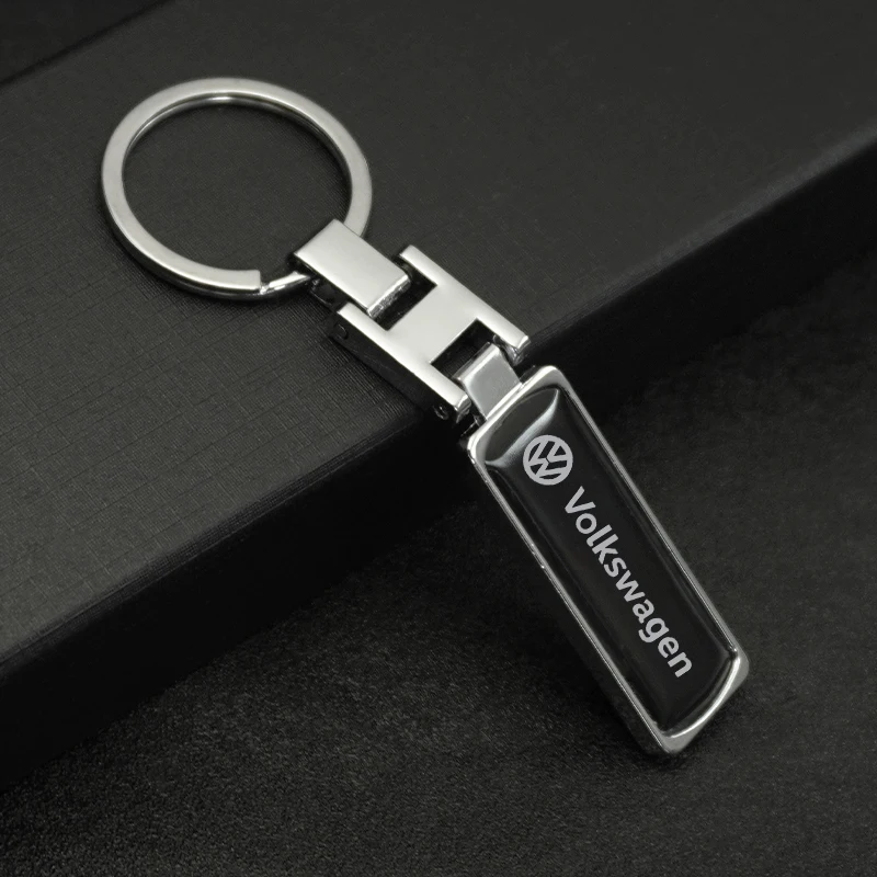 3D Metal Car Logo Key Chain Keyring Auto Interior Accessories For VW GTI Polo Golf Passat Tiguan Arteon Touareg Taigo Caddy GTD