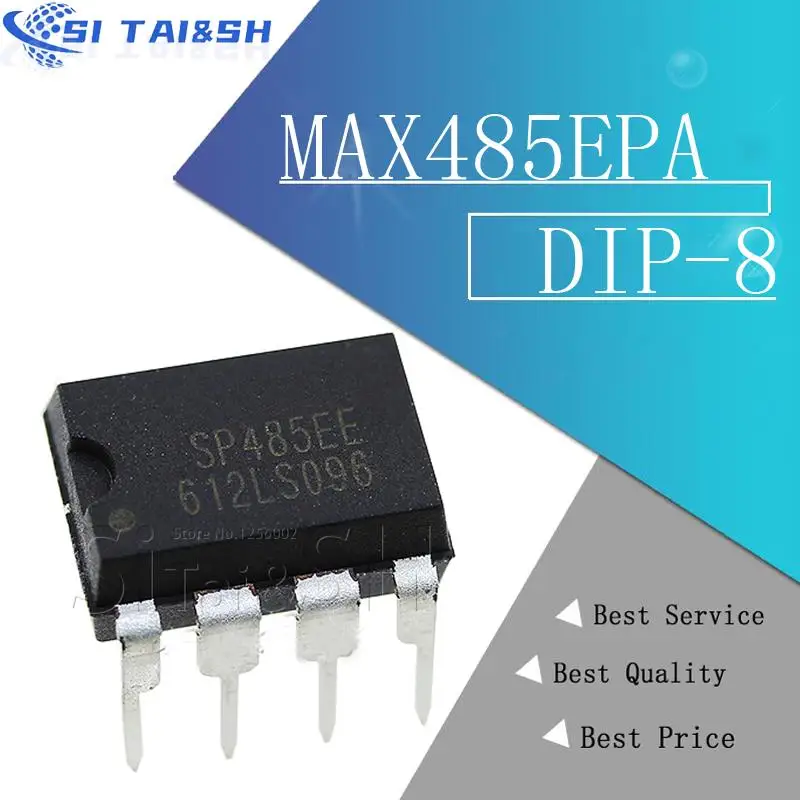 10PCS MAX485EPA DIP-8 MAX485 DIP MAX485CPA MAX481CPA MAX481EPA MAX481 MAX487CPA MAX487EPA MAX487 MAX1487CPA MAX1487EPA MAX1487