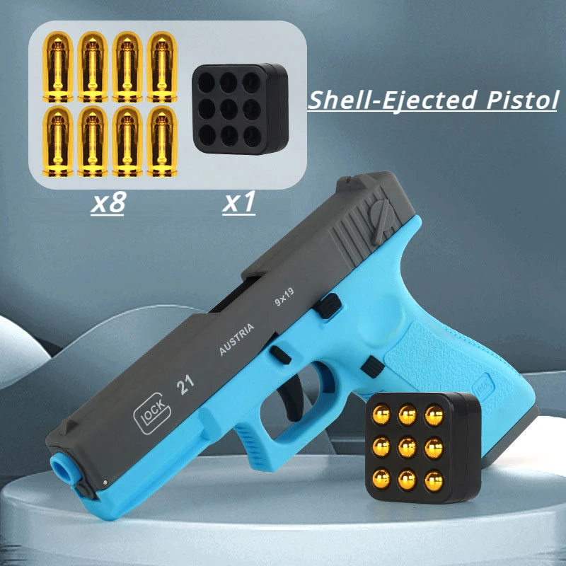 Pistolet à Éjection existent de Coque, Jouet, Modèle Bl84, Accessoires pour Adultes et Enfants, Jeux de Plein Air, Accessoires Interactifs, Cadeaux pour Garçons