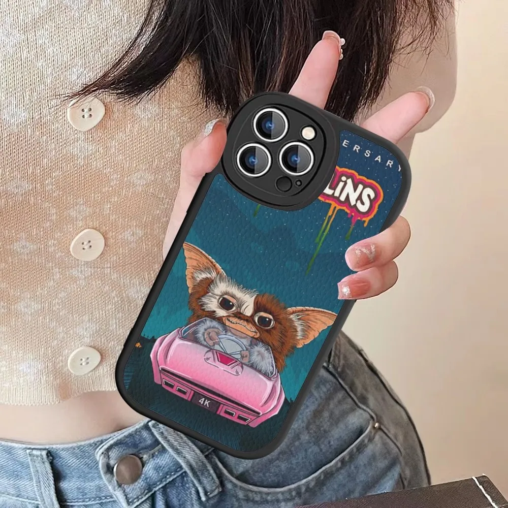 G-Gremlins Gizmo Monster Phone Case Hard Leather For iPhone 14 13 12 Mini 11 14 Pro Max Xs X Xr 7 8 Plus Fundas