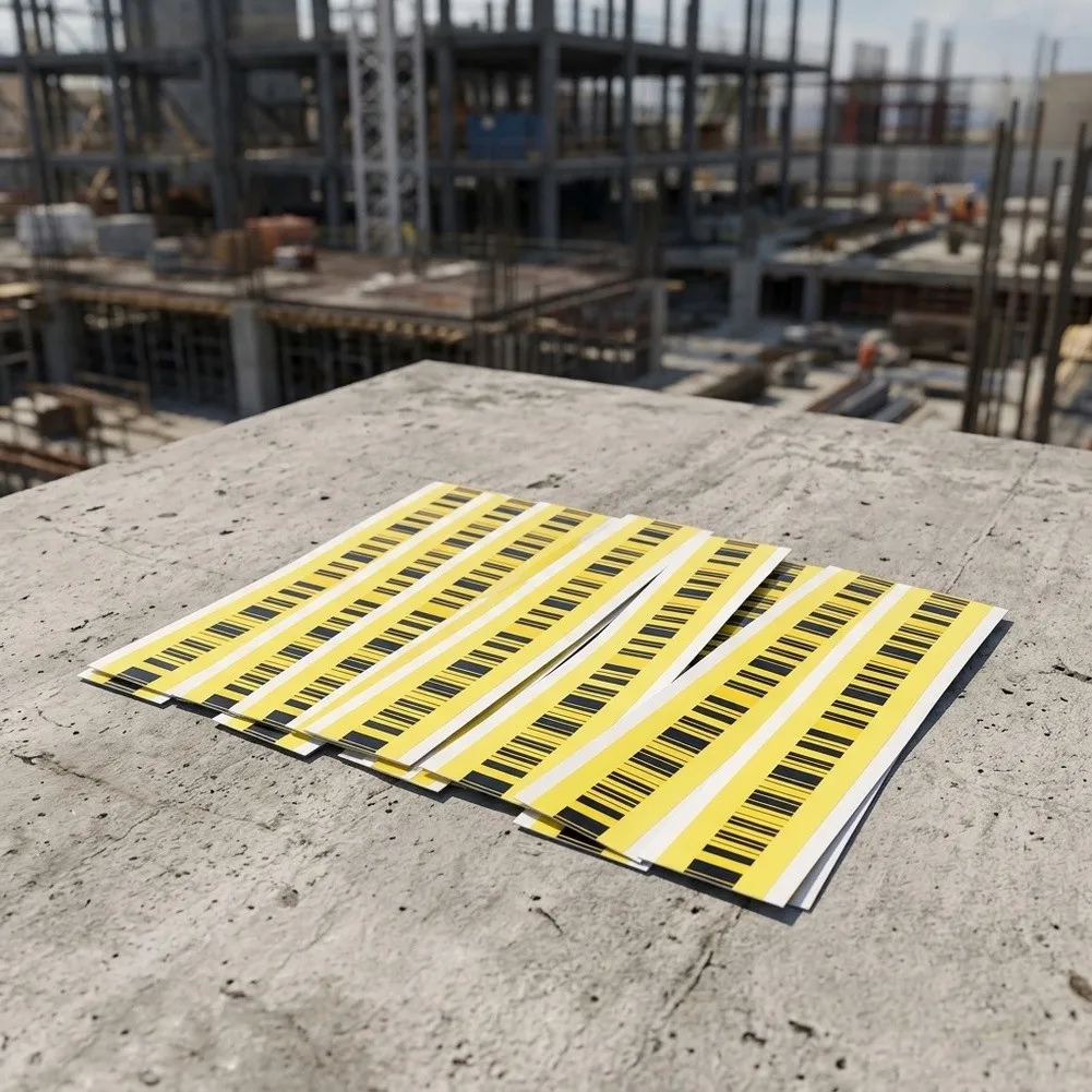 For DINI03 DNA03 For LS10 LS15 Barcode Stickers 10pcs 50cm ABS Labels for Leveling Instruments Outdoor Monitoring Use