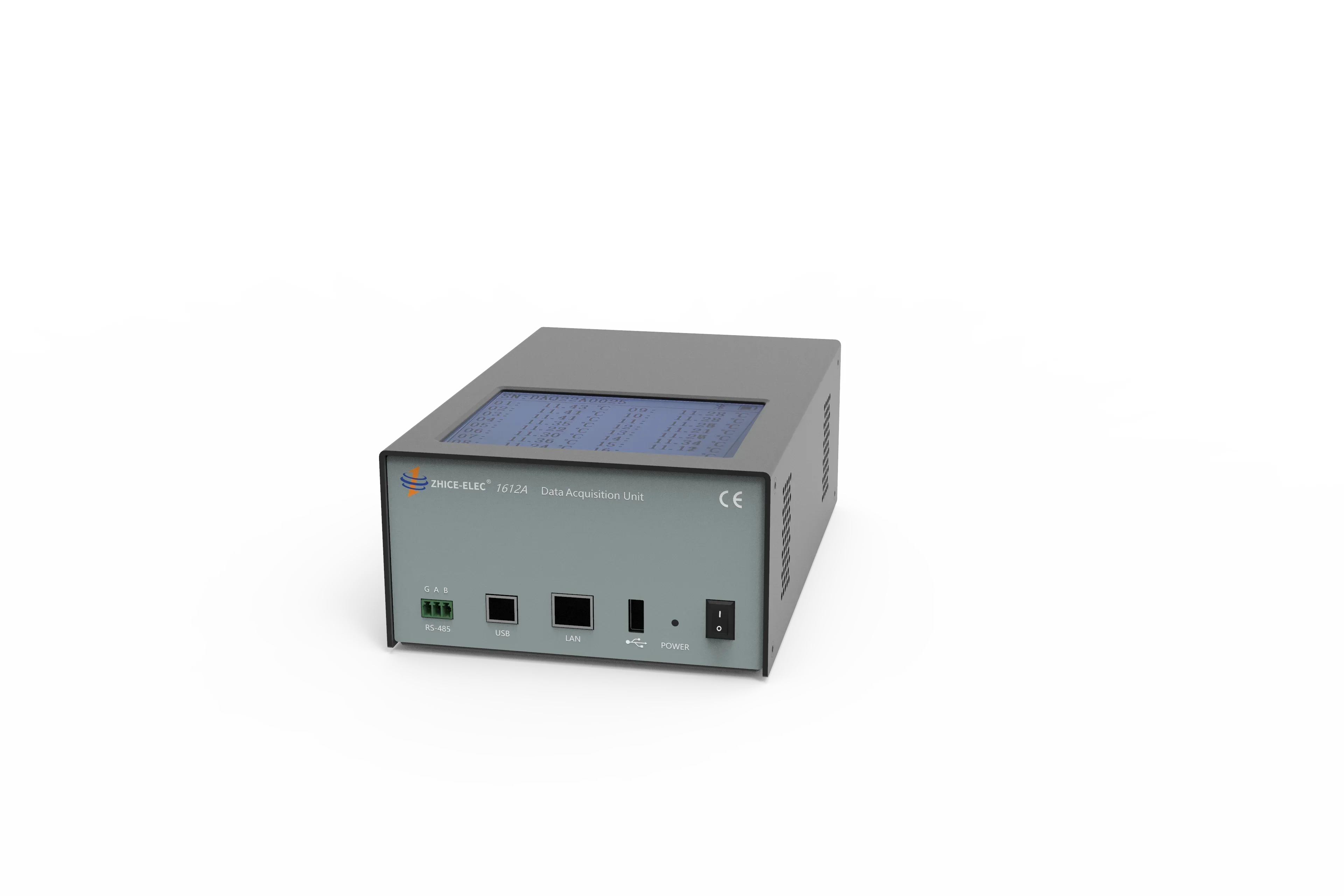 DC Voltage Thermocouple Resistance 24 Channel Temperature Scanner Multifunction Data Acquisition Unit with Digital Display