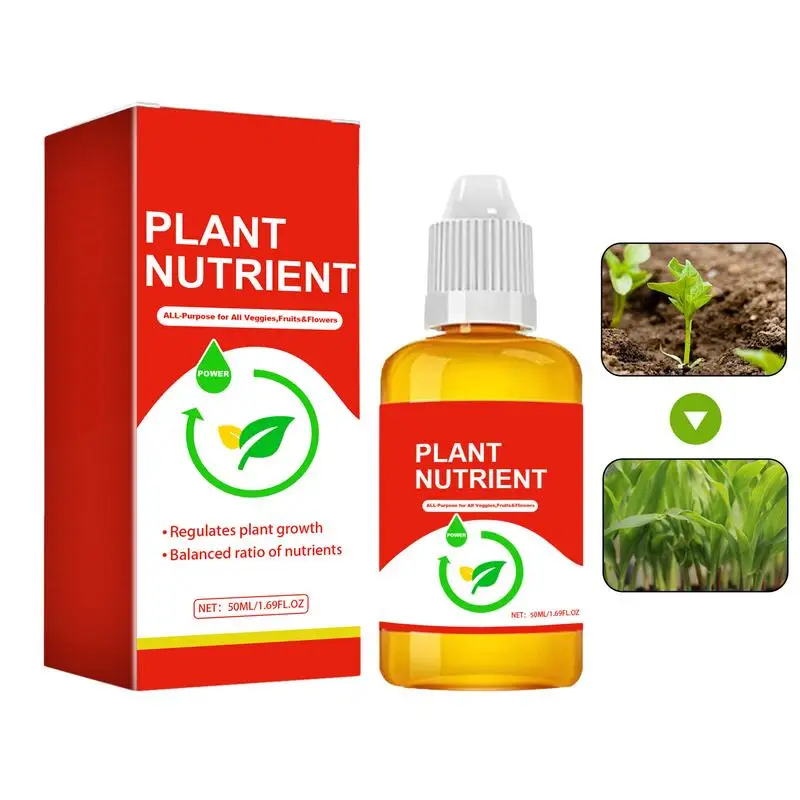 

Indoor Plant Nutrients Effective Nutrient Fertilizer for Plant 50ml Hydroponic Nutrients Plant Food for Hydroponics Plant Food