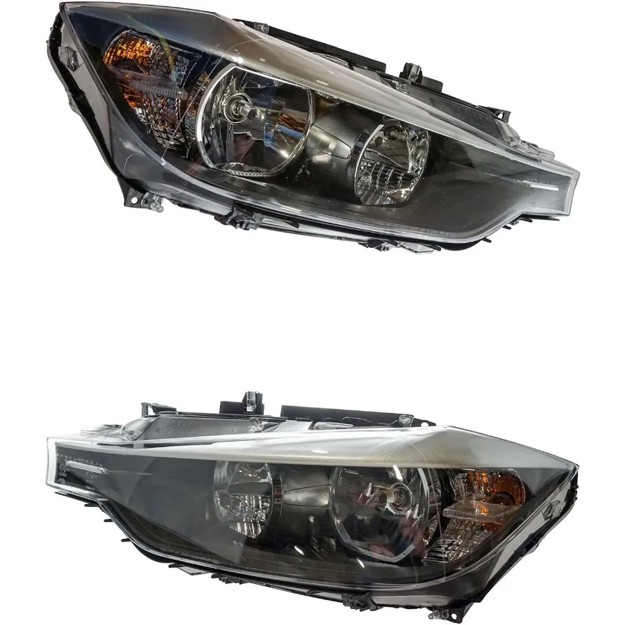 مجموعة مصابيح أمامية مكونة من قطعتين للسائق وجانب الركاب متوافقة مع BMW 320i 20132015 328i 20122015 335i 20122015 Acti