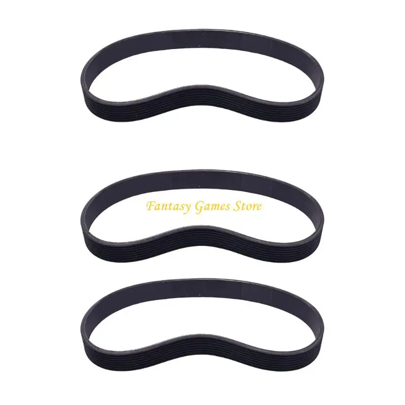 Robust Rubber Materials 8PJ381 Running Machine Belt 381mm Circumference Treadmill Belt For Great Power Transmission