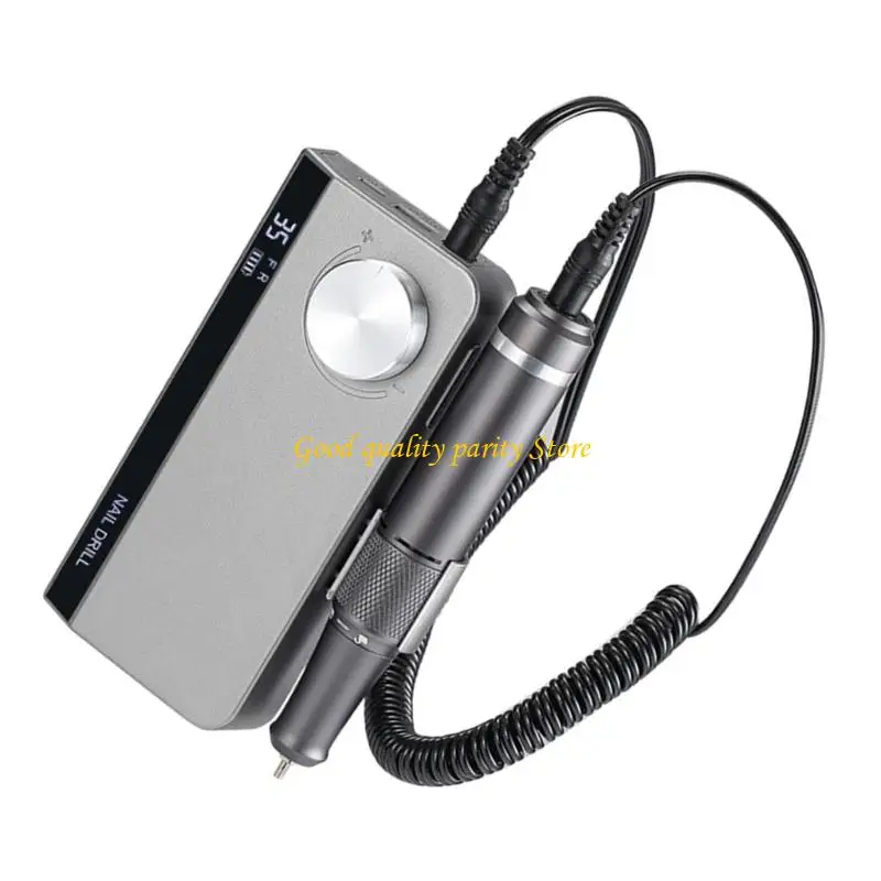 M4YA Electric Drill File Cordless E-File Drill with Drill Bits