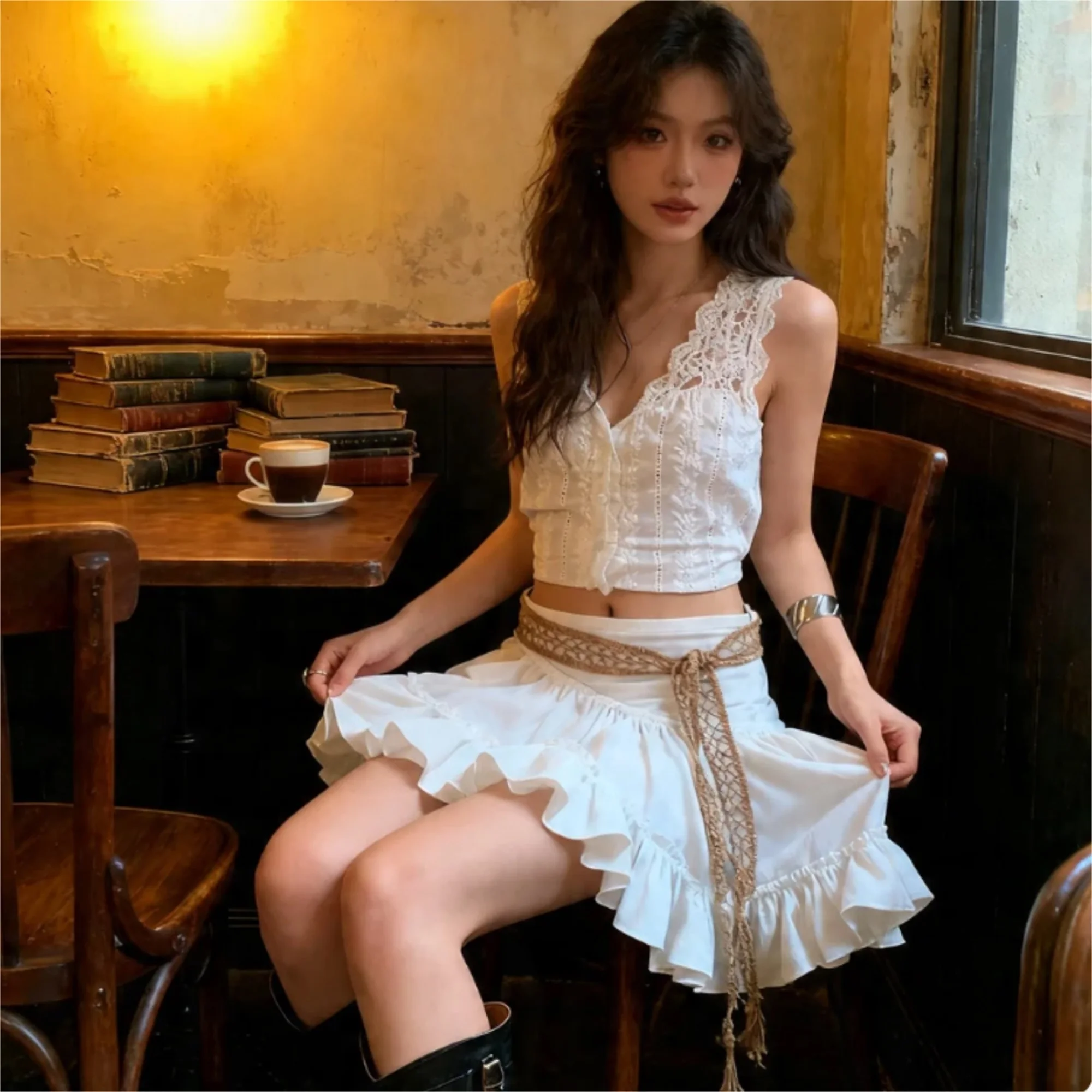 

Women s Handmade Braided Belt with Tassel Fringe Detail for Chic Boho Style at Festive Gatherings and Events