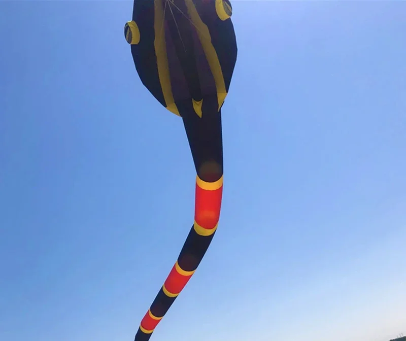Soft snake kites adults kite flying traditional kite show kites toys for sports single light tent outdoor games gel blaster fun