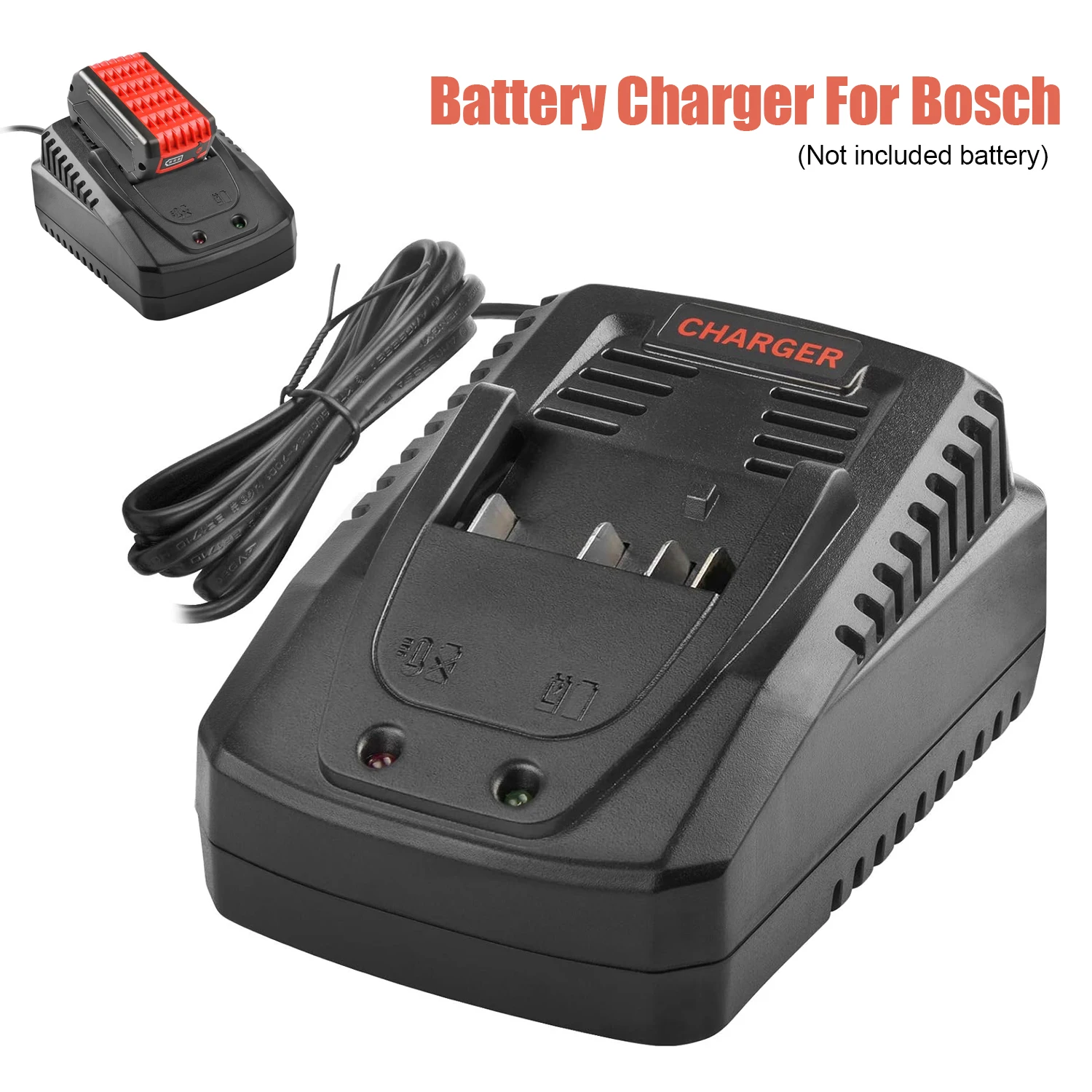 

Зарядное устройство для литиевых аккумуляторов Bosch BC660 14.4V-18V BC1880 BAT619G BAT619 BAT609G BAT609 BAT618 BAT618G BAT610G (без аккумулятора)