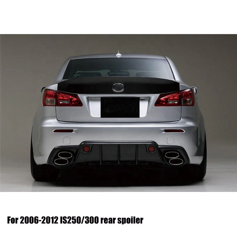 Car Exterior Accessories Big Style Rear Spoiler For Lexus IS250 IS350 2006-2012 ISF Spoiler