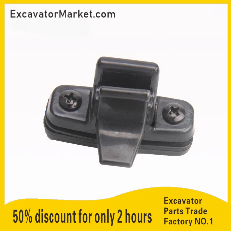 For Kubota For Kobelco For Doosan Daewoo For Kato For Hitachi  Glass Snap Lock Parts Excavator Door and Window