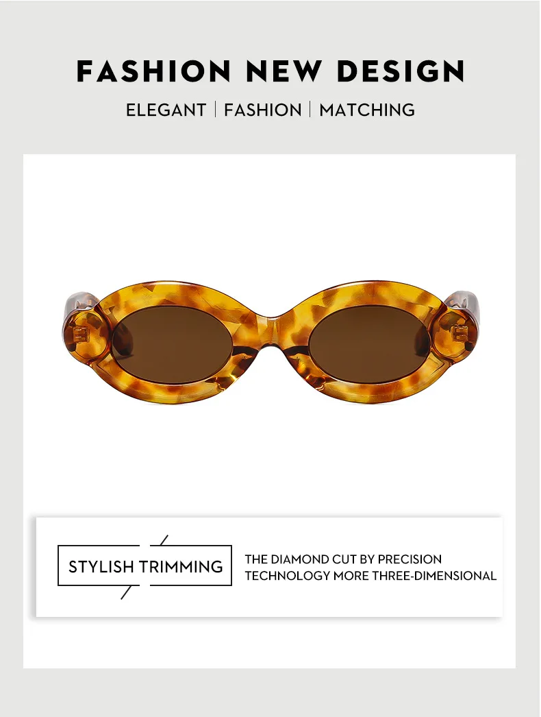 Modische Damen Polarisierte Sonnenbrille Ovale Kleine Markante Rahmen TAC Hochklare Fahrbrille CP Edelstahlkern Marken-Sonnenbrillen – Detail 3