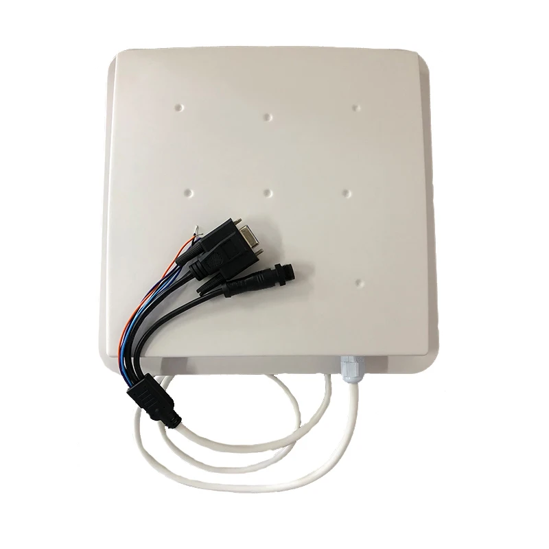 Coal Mine Trucking RFID Reader system DC5V-9V UHF Integrated RFID Reader build in 8dbi antenna 865-868Mhz