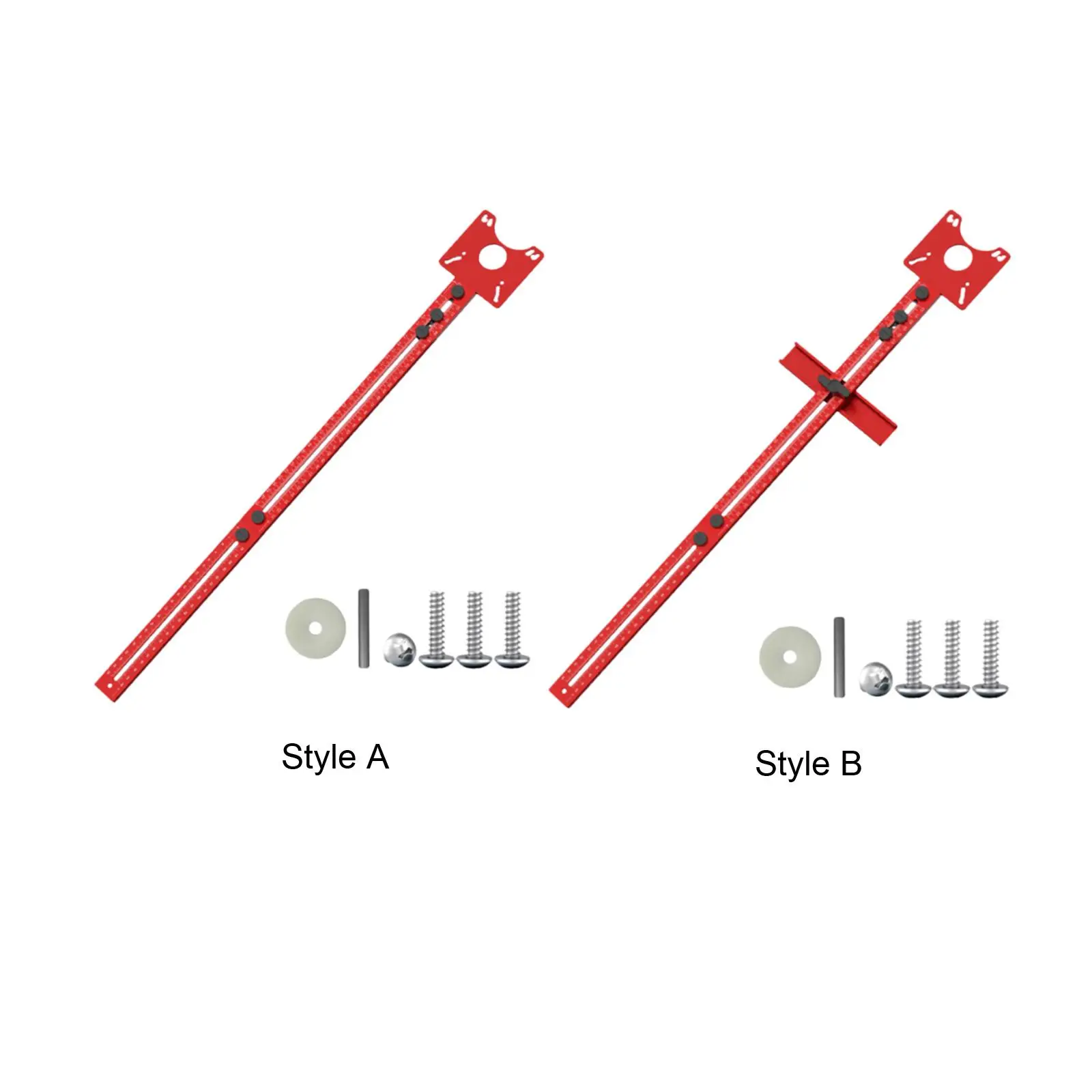 Router Circle Cutting Jig Set for Trimming Machine Wood Trimmer Accessory Aluminium Alloy Versatile Easily Install Slotting Base