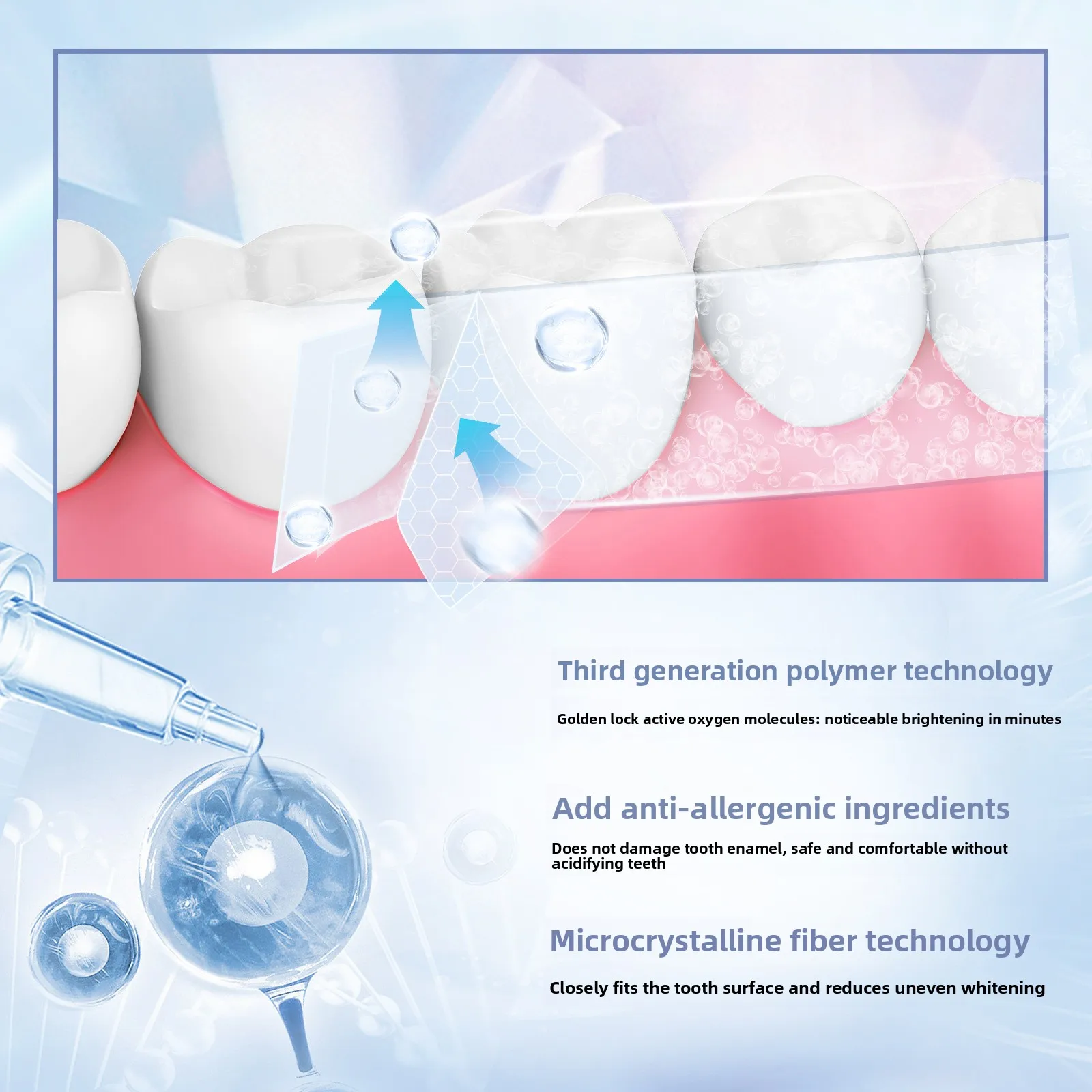 Teeth Whitening patches - Say goodbye to yellow teeth and stains - Teeth Whitening Set 14 pcs, Bright and White No Residue