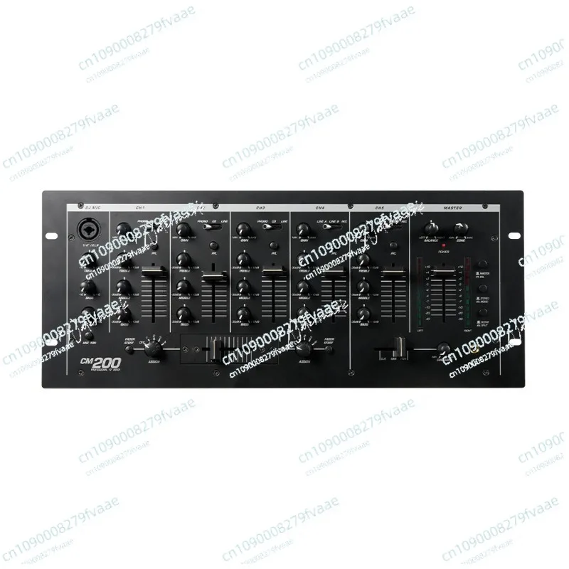 Professional DJ Mixer 5 Channel Output with EQ Music DJ Mixer