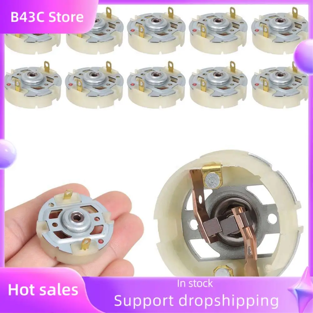 

B14C Copper Brush RS550 Motor Charging Drill Parts Carbon Brush Holder Brush Holder Electric Screwdriver Accessories 10Pc