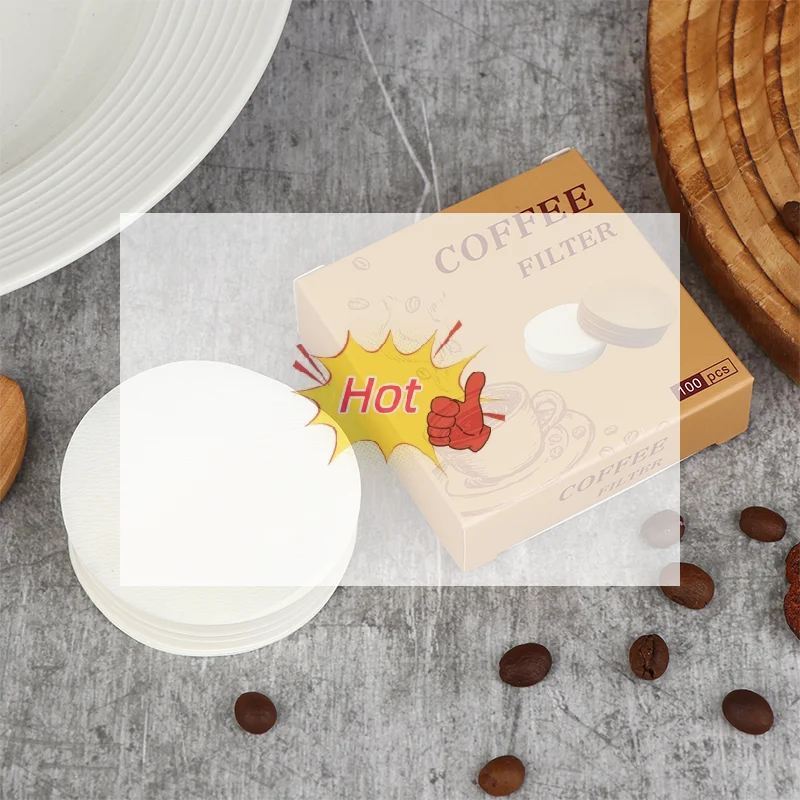 100Pcs Coffee Filte… - image