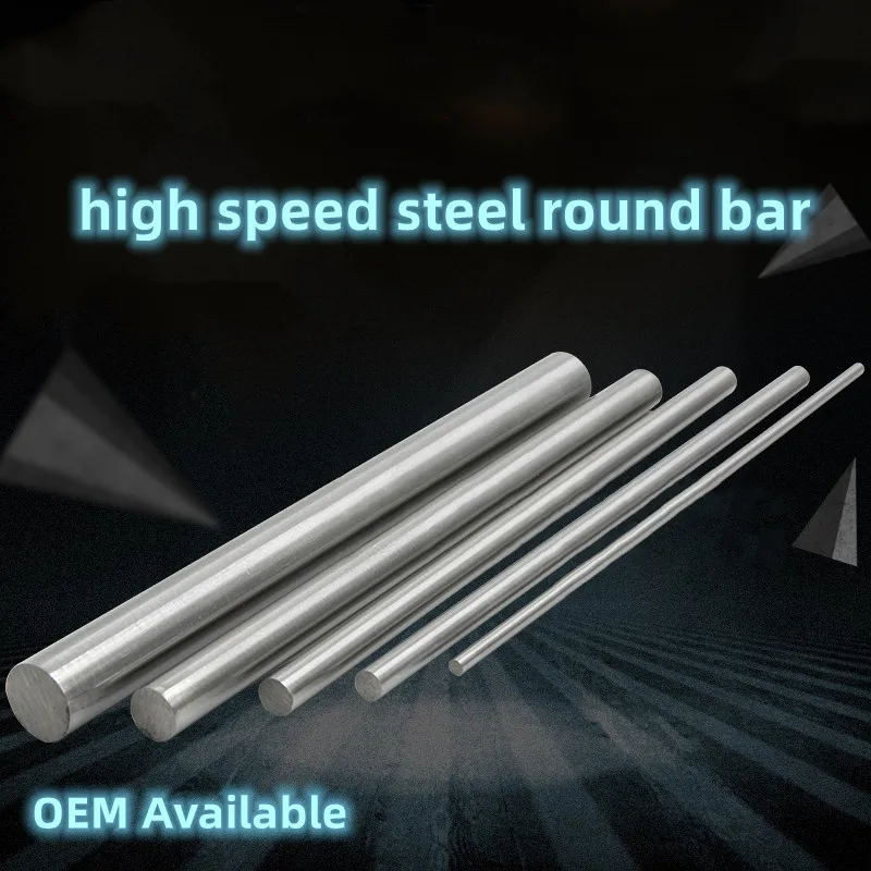 High Speed Steel Round Bar, White Steel Engraved Bar, Cylindrical Round Bar, Punching, Round Turning Knife,  White Steel Bar