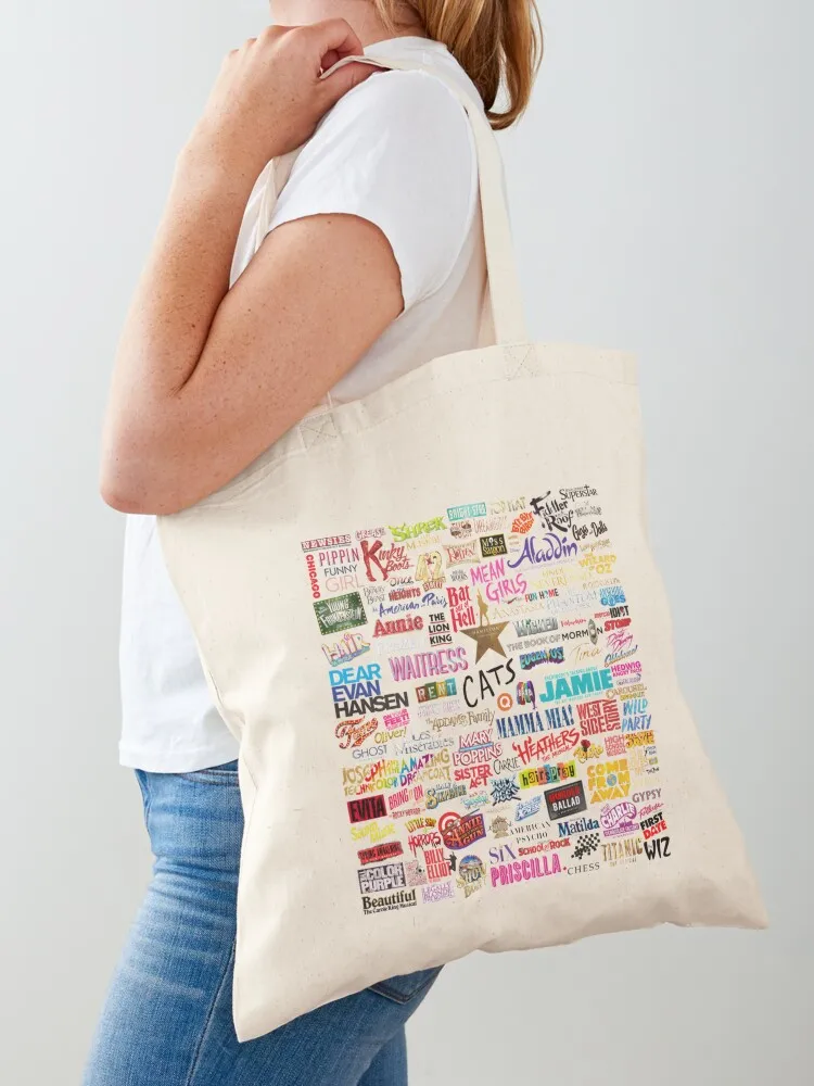 

Musicals (2019) Tote Bag shopper bag woman tote bag bags woman 2025 Fabric