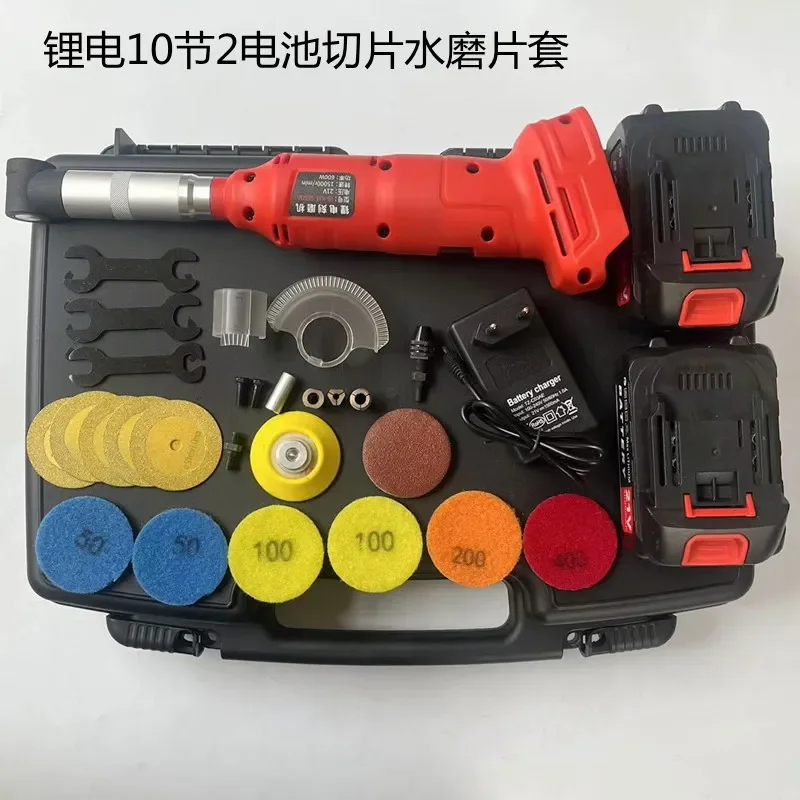 for Lithium Battery Engraving Mill Beautiful Seam Cleaning Polishing Machine Speed Regulation 90 Degree Elbow Multi Function