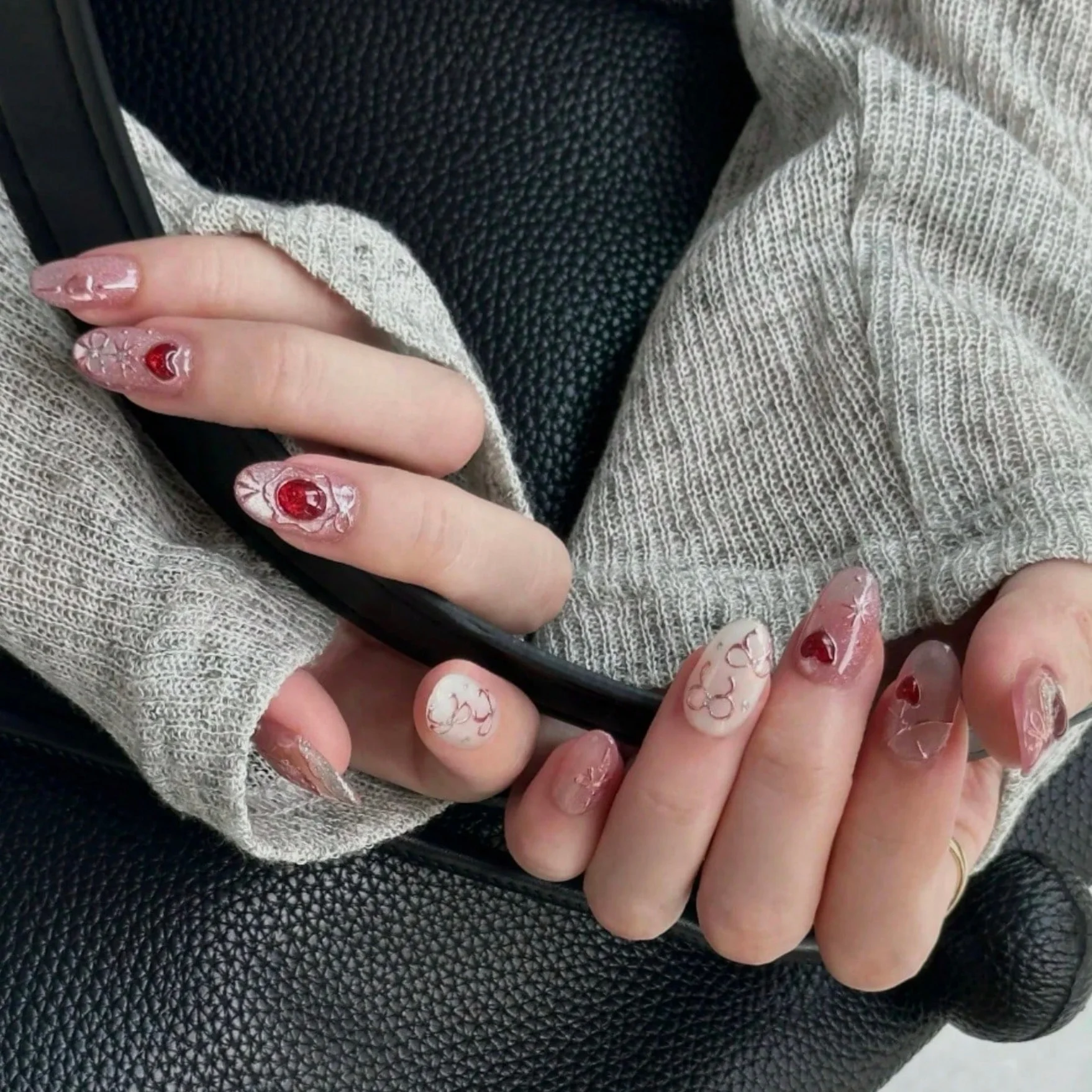 Dieci eleganti unghie finte ov - Nail Art Elegant recensione e prezzo