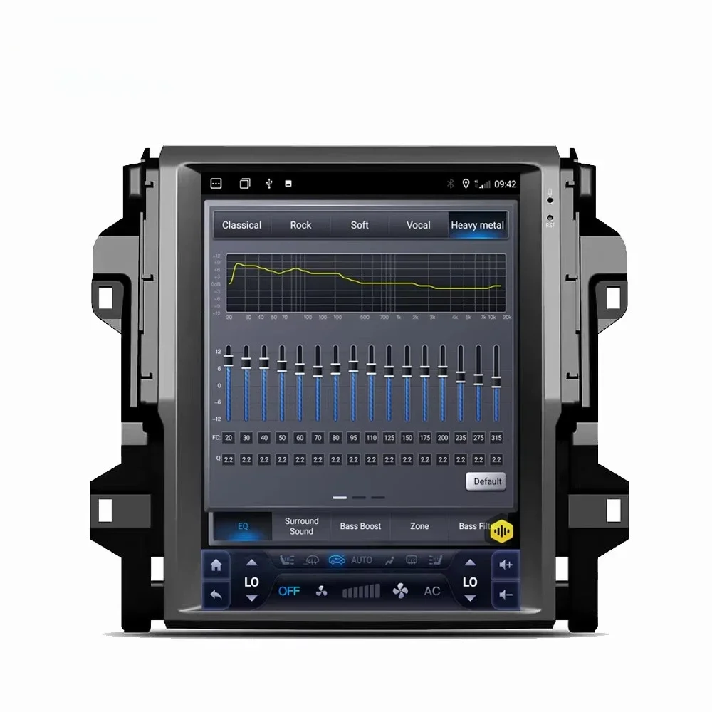 Style for   Fortuner 2016+ 12.1inch  Ts10  Multifunctional Navigation  Car Audio   Carplay